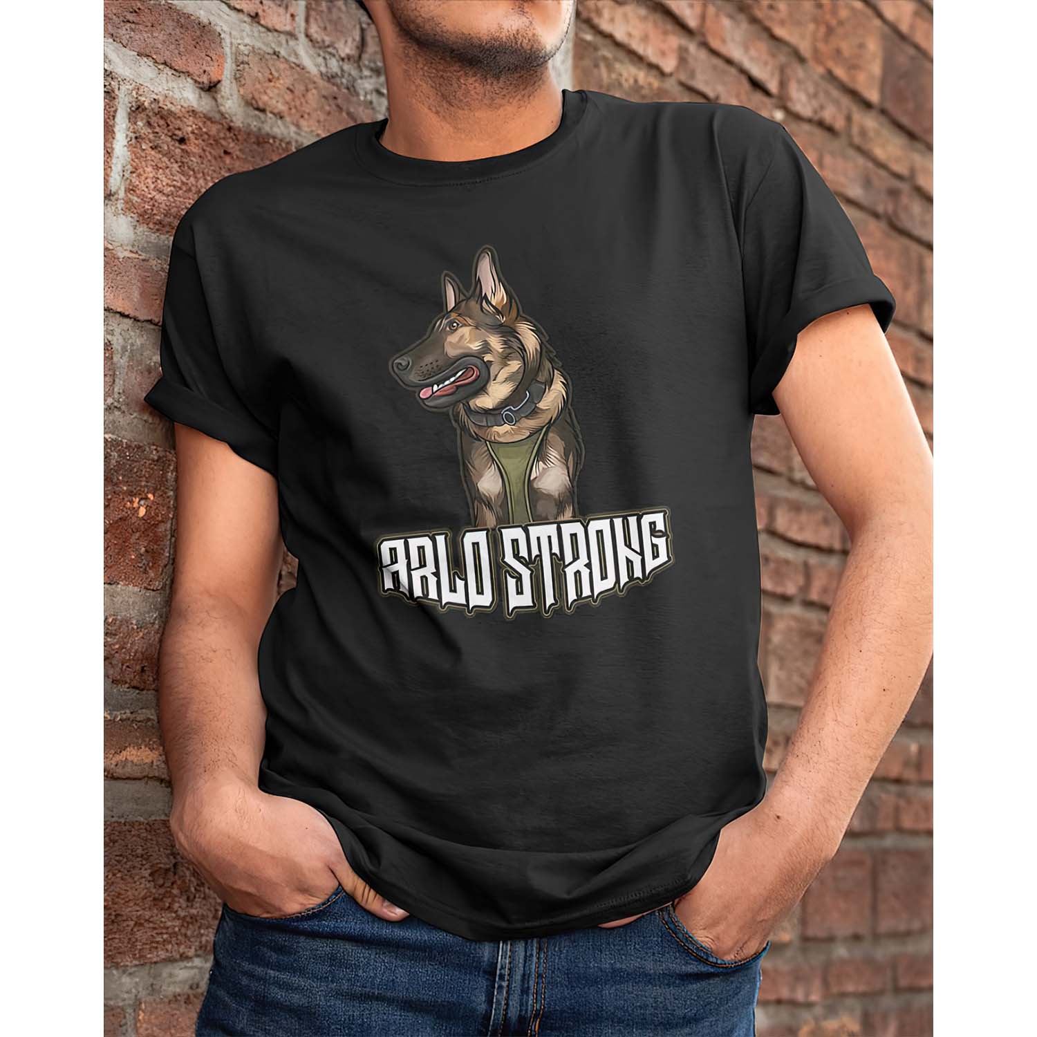Dog Arlo Strong Shirt Dog Arlo Strong Shirt