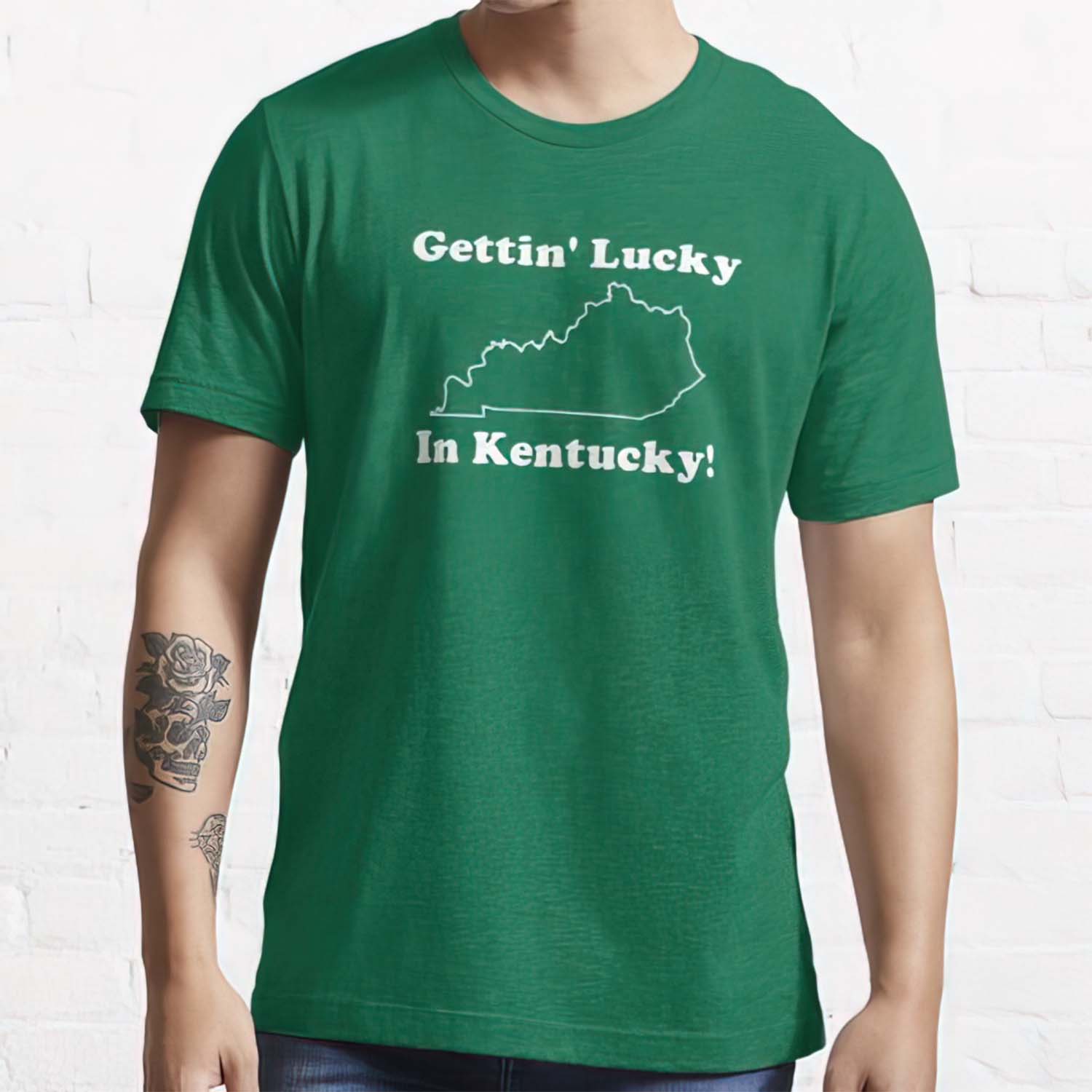Gettin Lucky In Kentucky Shirt Gettin Lucky In Kentucky Shirt
