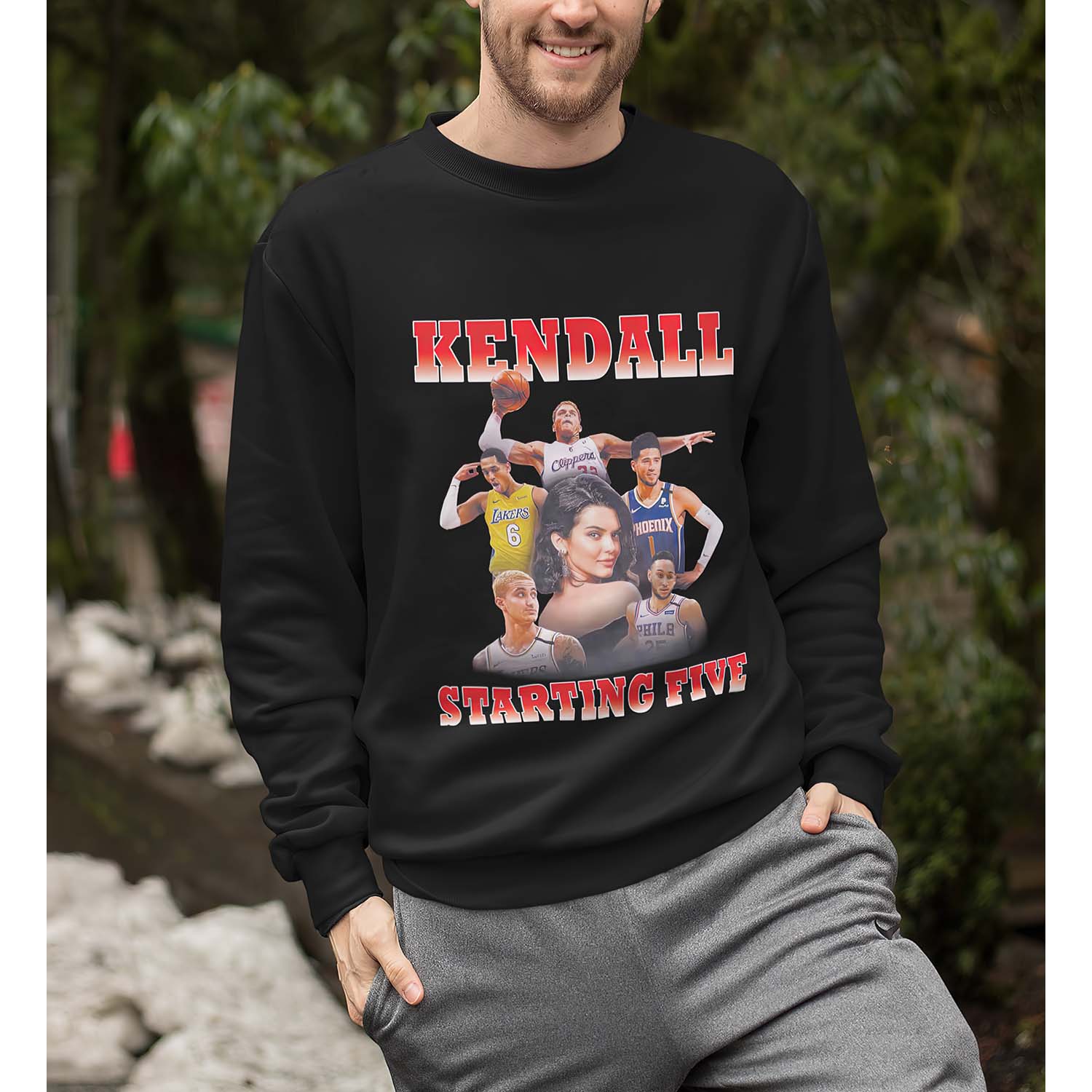 Kendall Starting Five Sweatshirt Kendall Starting Five Sweatshirt