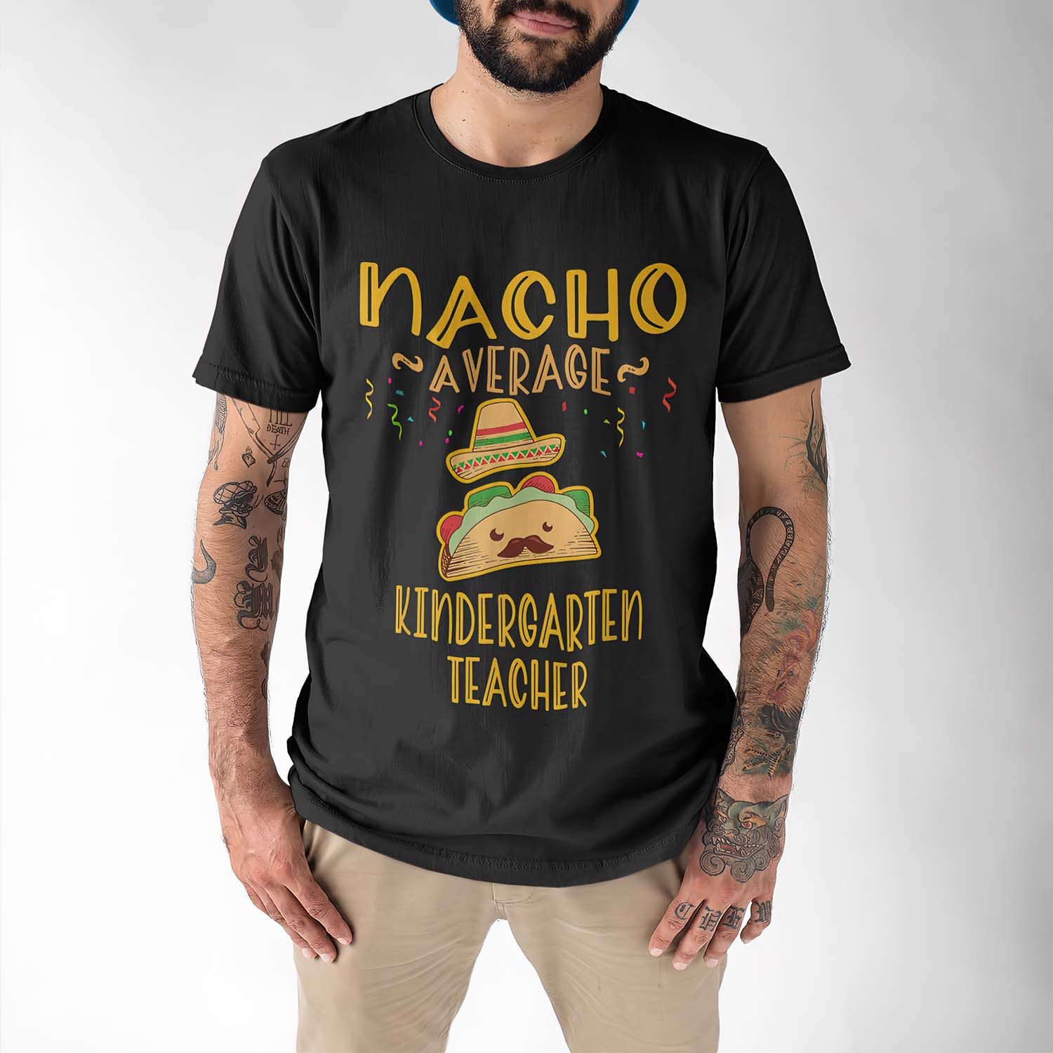 Nacho Average Kindergarten Teacher Shirt