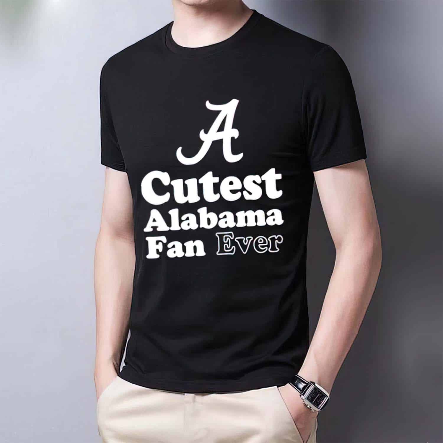 Cutest Alabama Fan Ever Shirt Cutest Alabama Fan Ever Shirt
