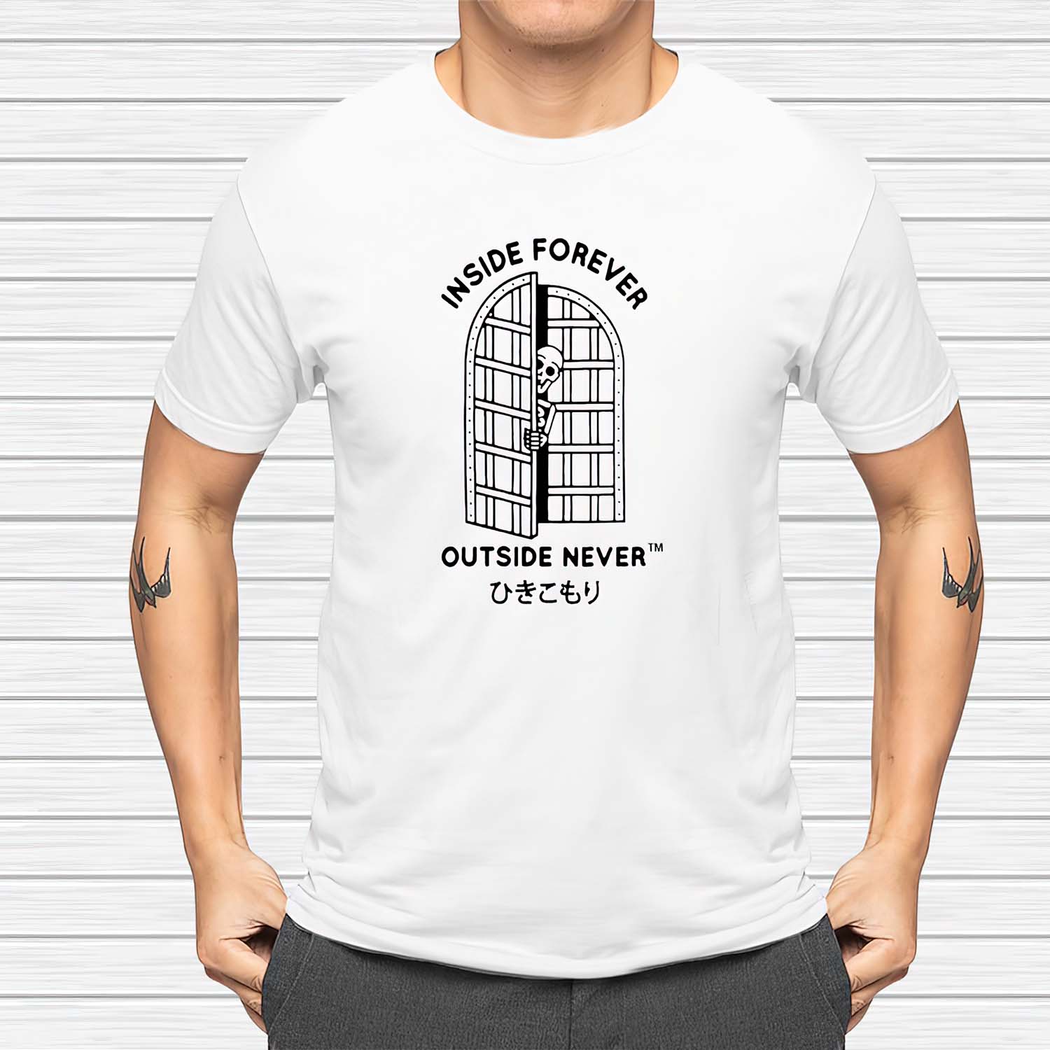 Inside Forever Outside Never Shirt