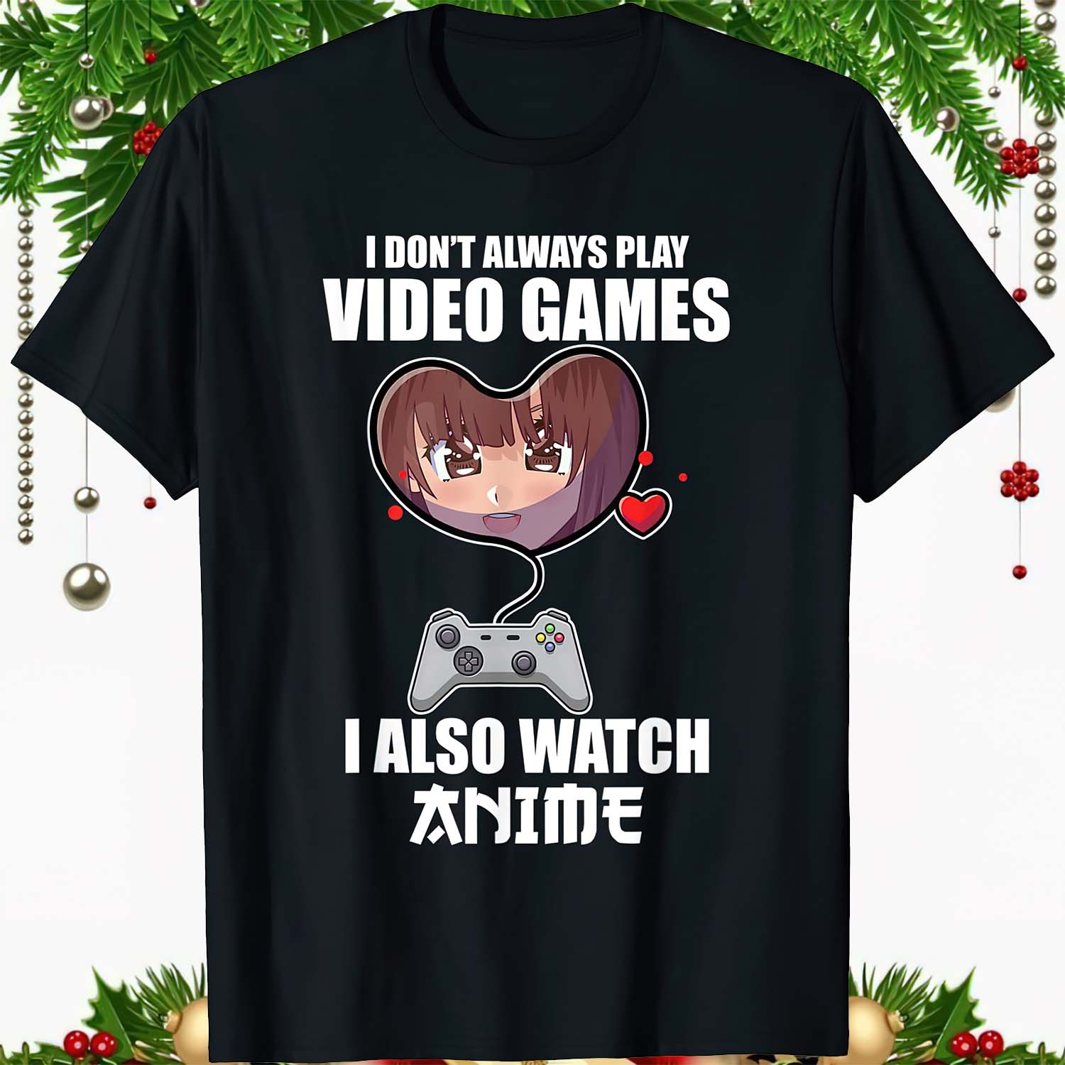 I Don’T Always Play Video Games I Also Watch Anime Shirt I Don’T Always Play Video Games I Also Watch Anime Shirt