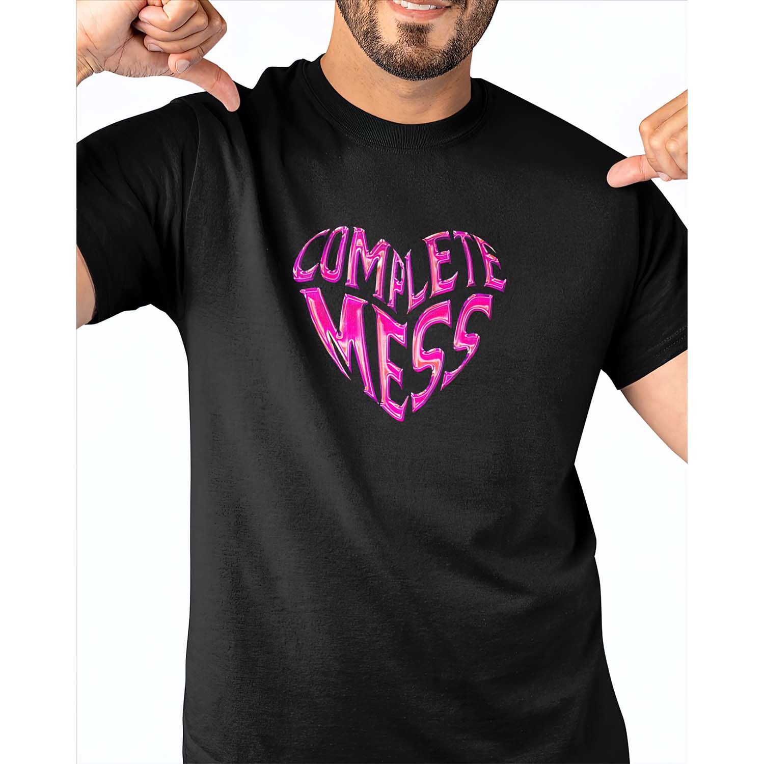Complete Mess Heart Shirt Complete Mess Heart Shirt