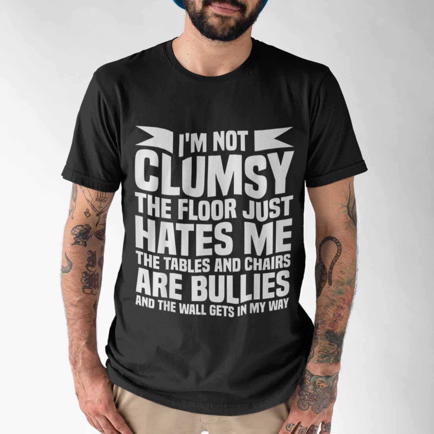 I’M Not Clumsy The Floor Just Hates Me The Tables And Chairs Shirt I’M Not Clumsy The Floor Just Hates Me The Tables And Chairs Shirt