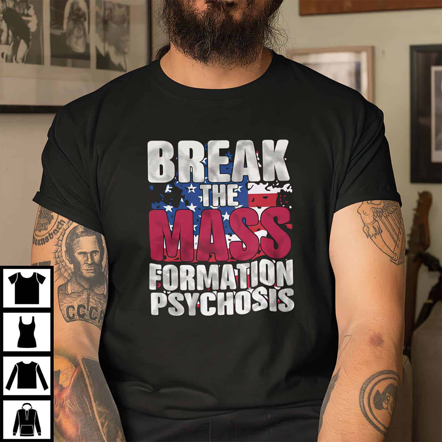 Break The Mass Formation Psychosis Shirt Break The Mass Formation Psychosis Shirt
