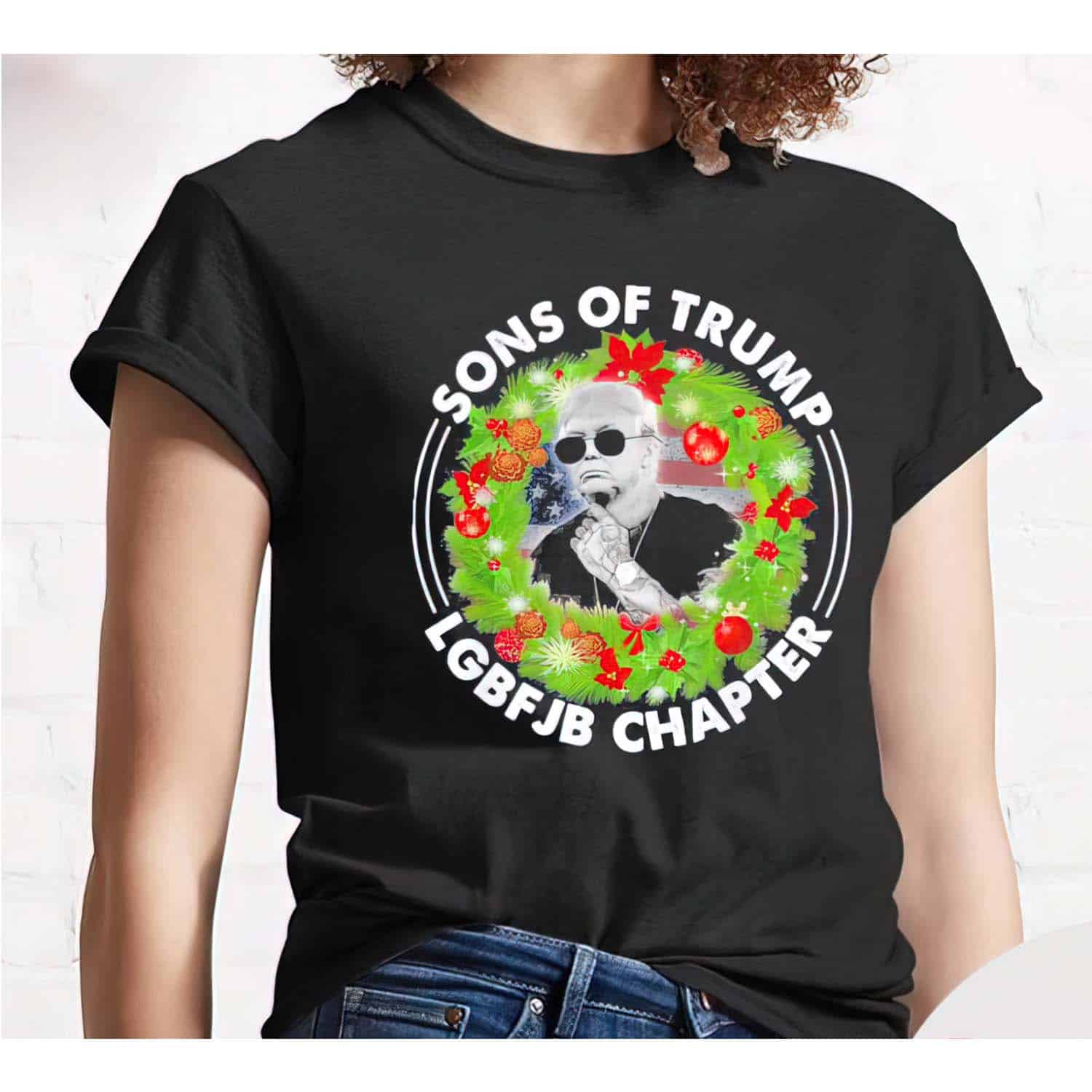 Sons Of Trump Lgbfjb Chapter Christmas Women Shirt Sons Of Trump Lgbfjb Chapter Christmas Women Shirt