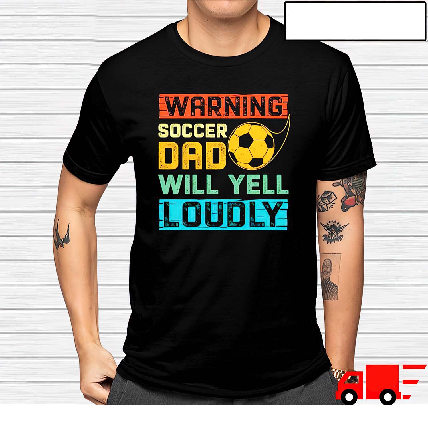 Warning Soccer Dad Will Yell Loudly Shirt Warning Soccer Dad Will Yell Loudly Shirt