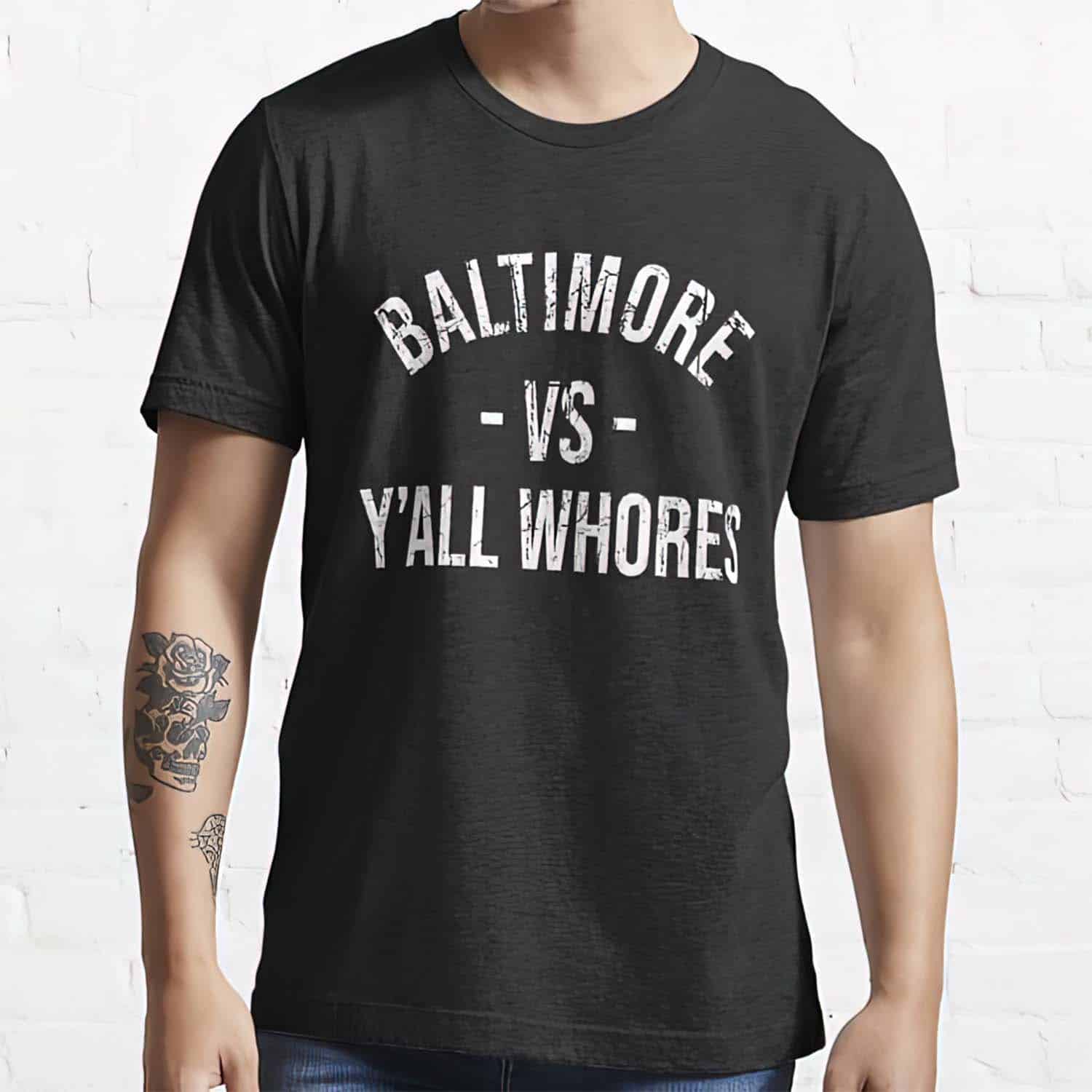 Baltimore Vs Y’All Whores Shirt Baltimore Vs Y’All Whores Shirt