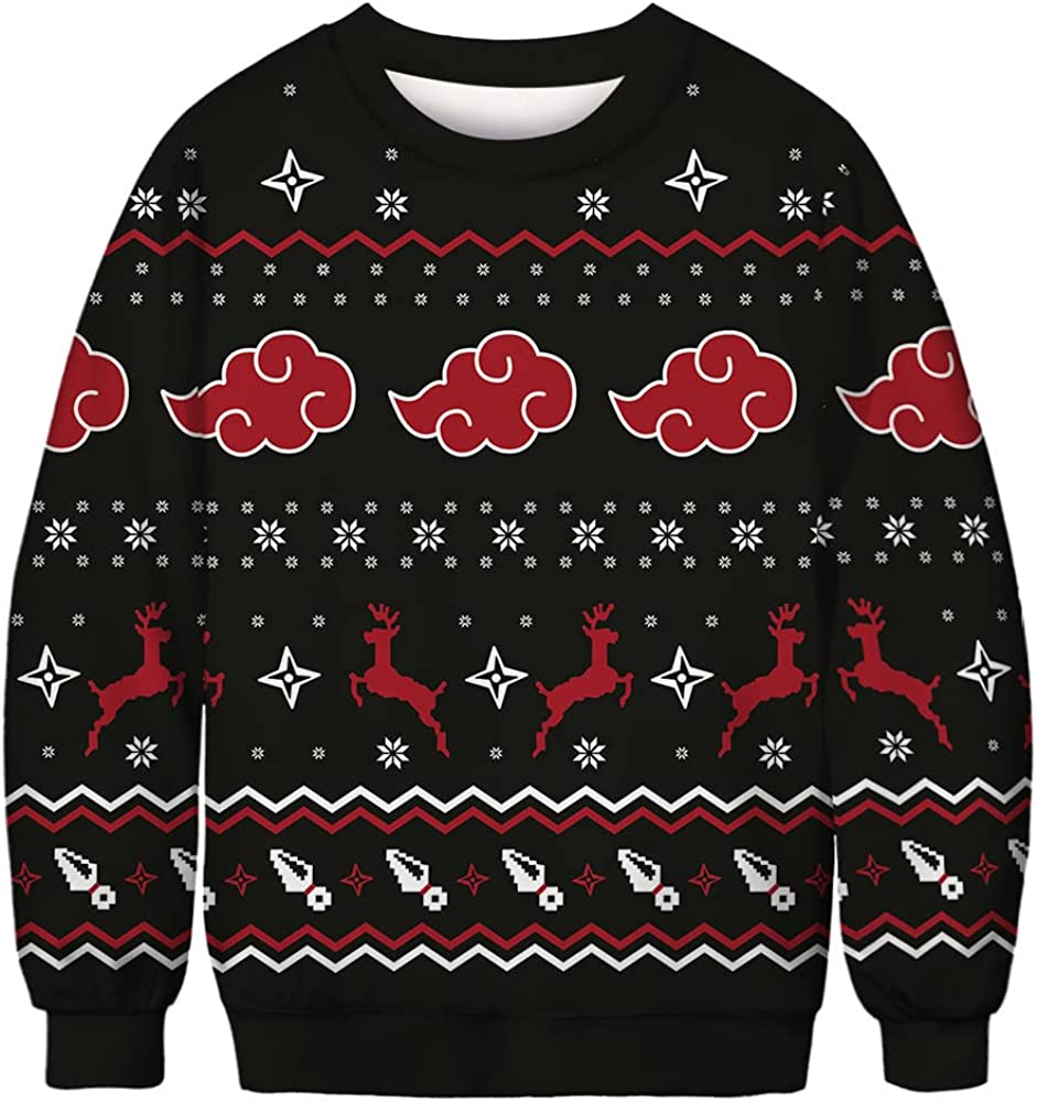 Akatsuki Ugly Christmas Sweater Akatsuki Ugly Christmas Sweater