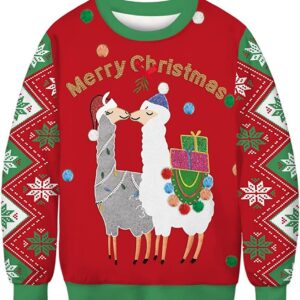 Llama Merry Christmas Sweater