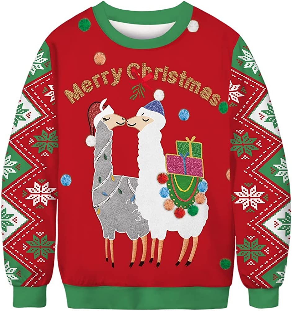 Llama Merry Christmas Sweater Llama Merry Christmas Sweater