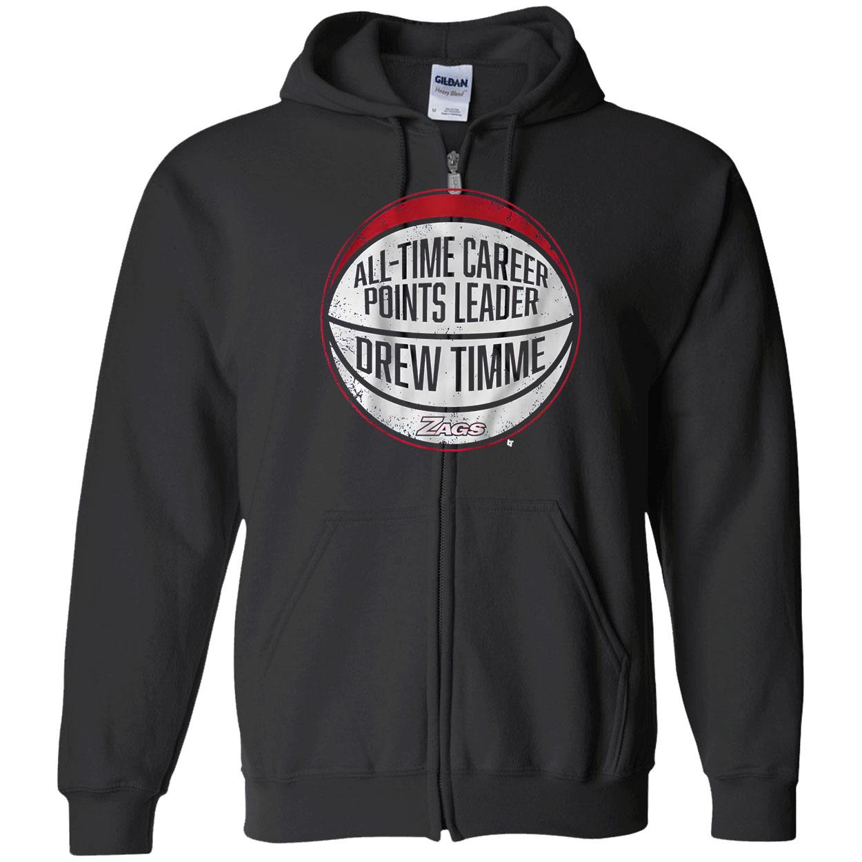 All Time Career Points Leader Drew Timme Shirt All Time Career Points Leader Drew Timme Shirt