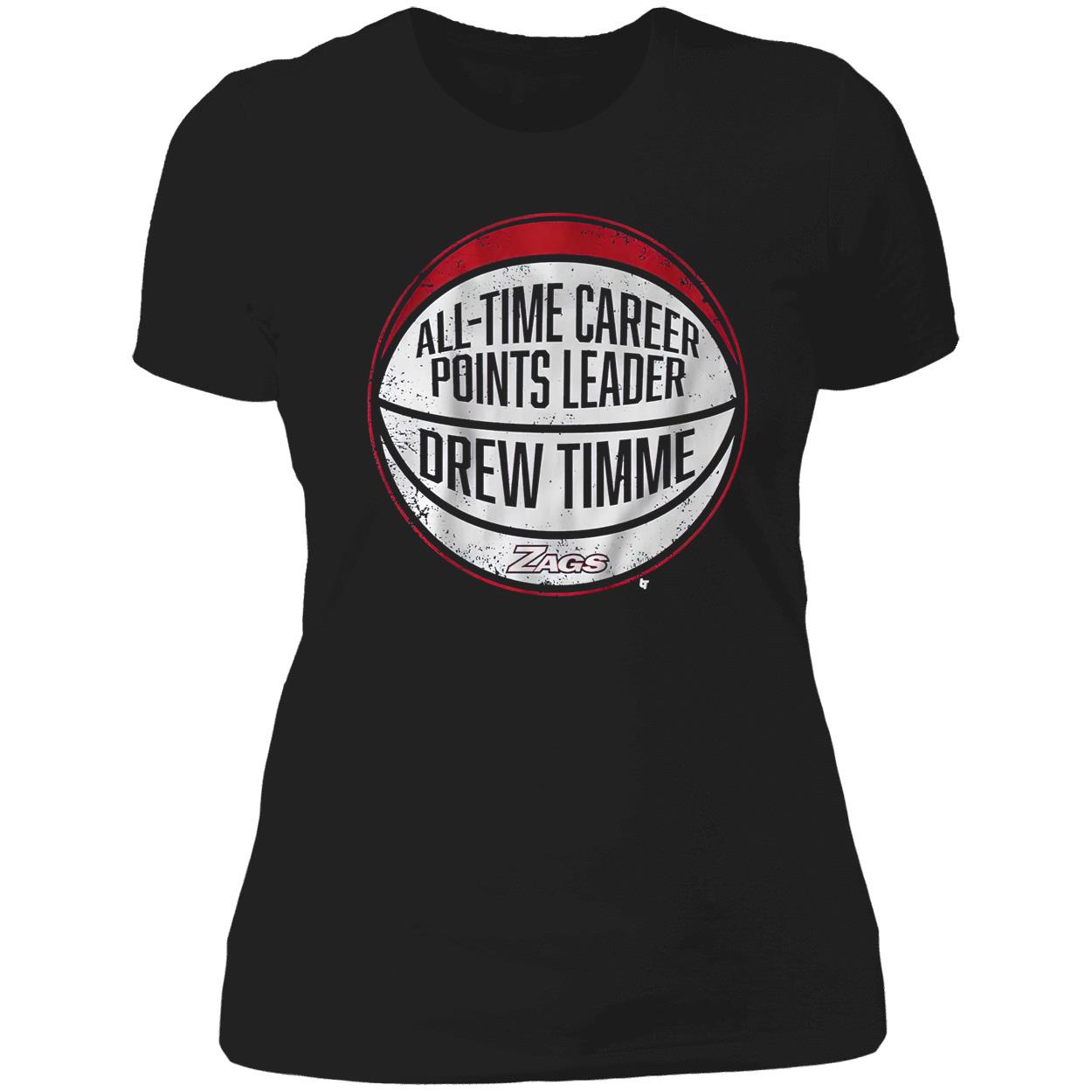 All Time Career Points Leader Drew Timme Shirt All Time Career Points Leader Drew Timme Shirt