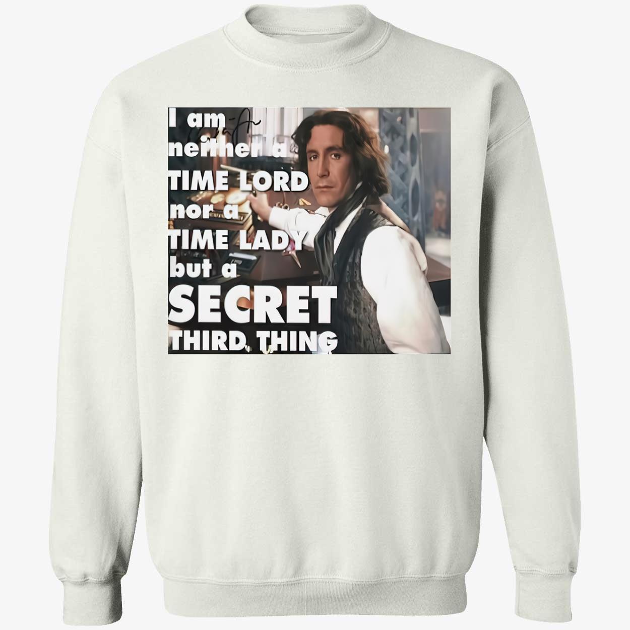 I Am Neither A Time Lord Nor A Time Lady Shirt I Am Neither A Time Lord Nor A Time Lady Shirt