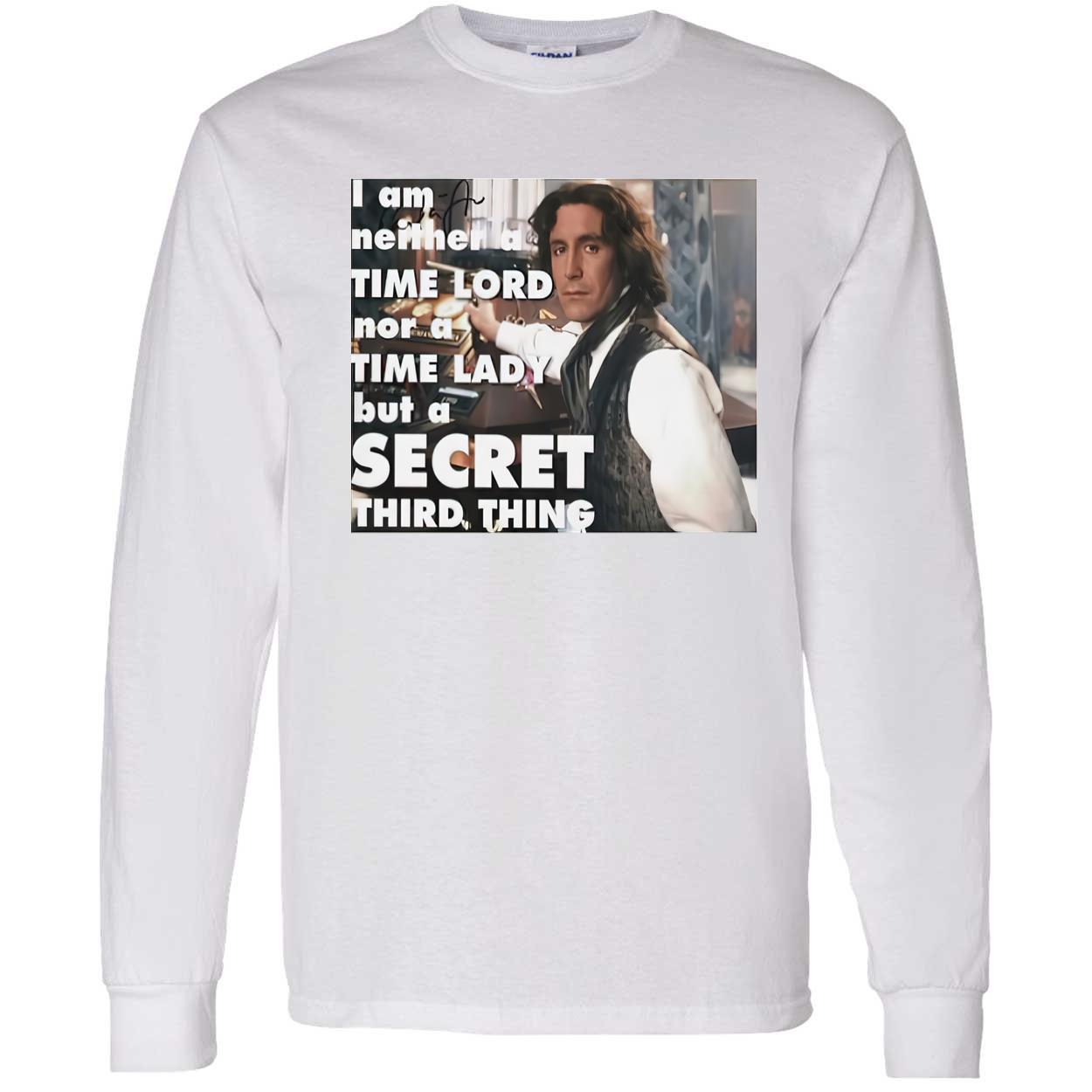 I Am Neither A Time Lord Nor A Time Lady Shirt I Am Neither A Time Lord Nor A Time Lady Shirt