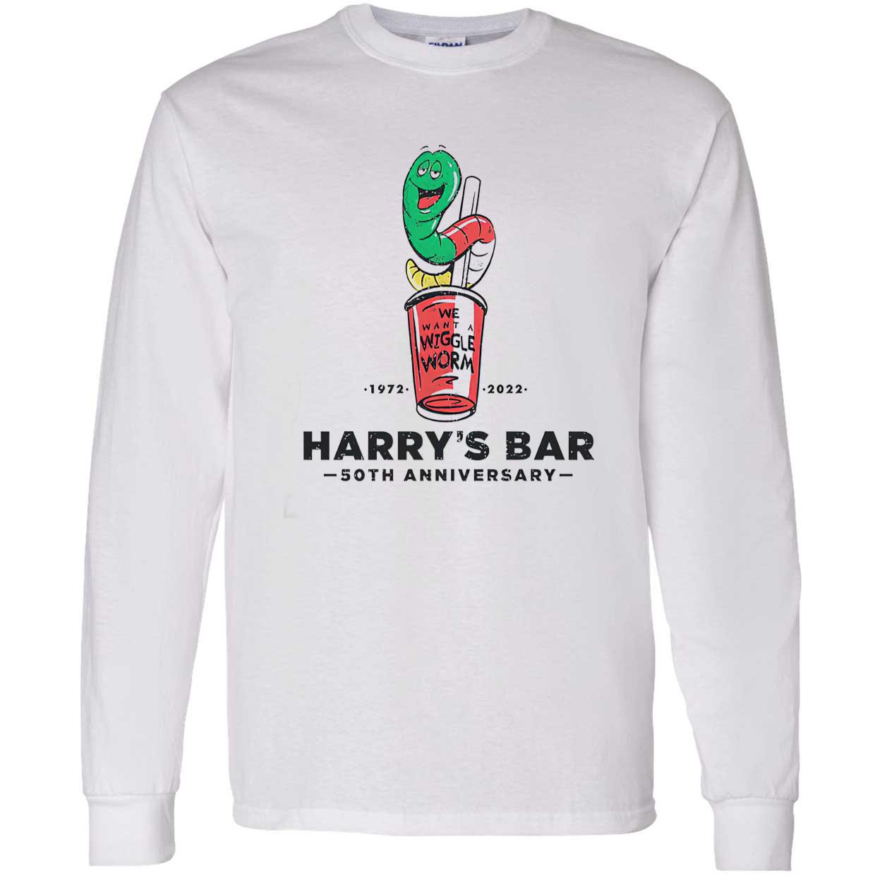 Harry’S Wiggle Worm 50Th Anniversary Shirt Harry’S Wiggle Worm 50Th Anniversary Shirt