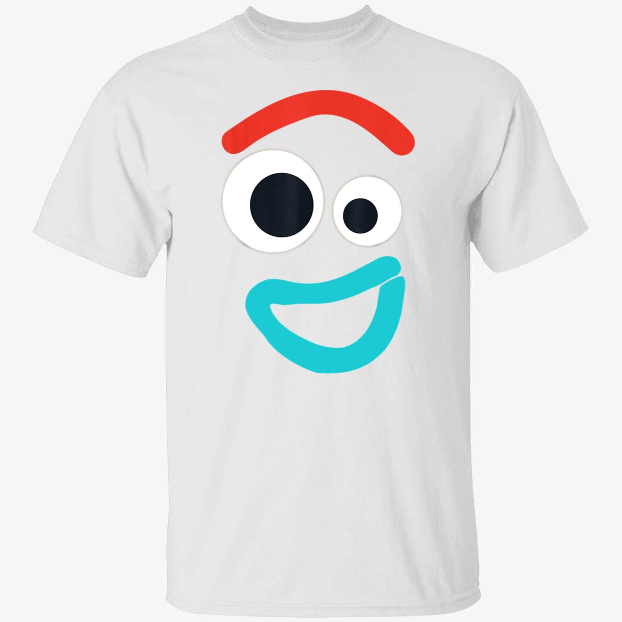 Pixar Toy Story 4 Forky Smilling Costume Shirt Pixar Toy Story 4 Forky Smilling Costume Shirt