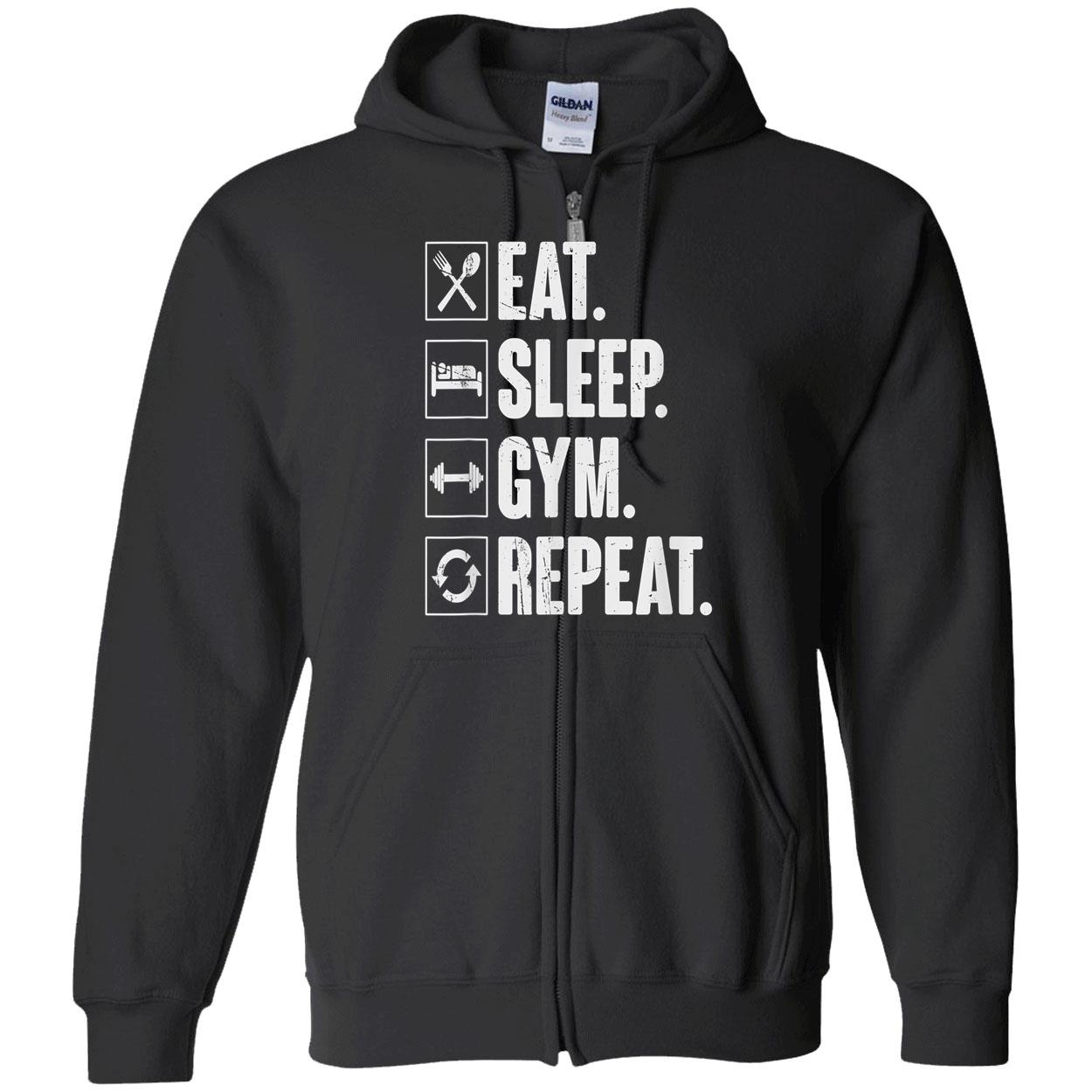 Eat Sleep Gym Repeat Shirt Eat Sleep Gym Repeat Shirt