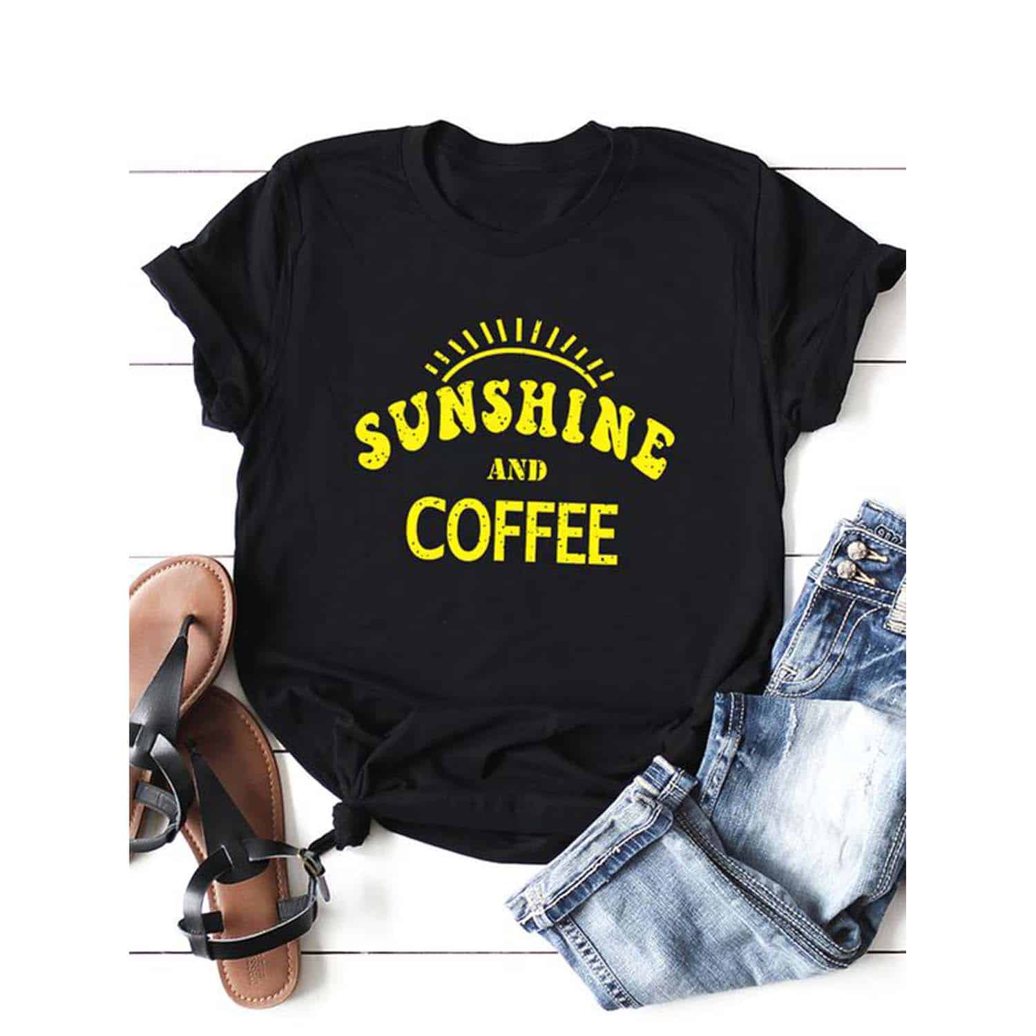 Sunshine And Coffee Shirt Sunshine And Coffee Shirt