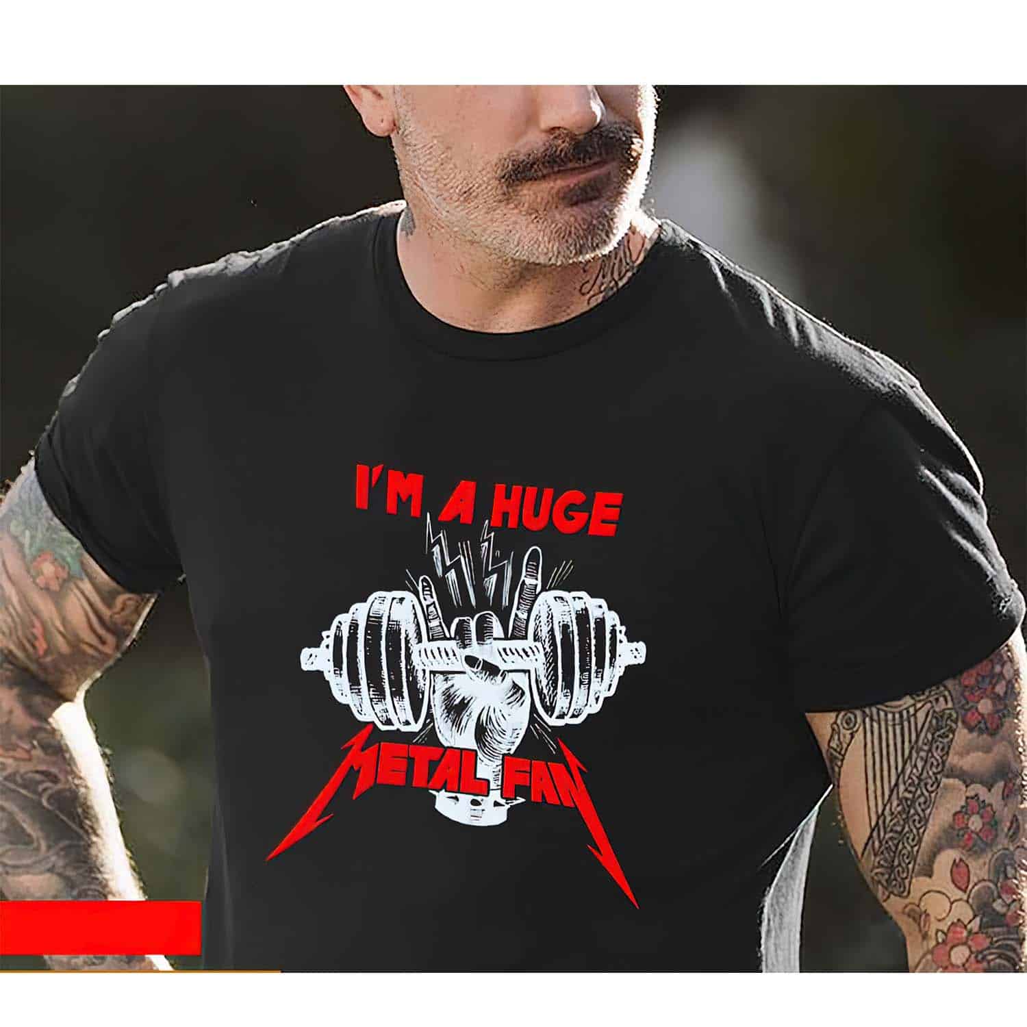 I’M A Huge Metal Fan Shirt I’M A Huge Metal Fan Shirt