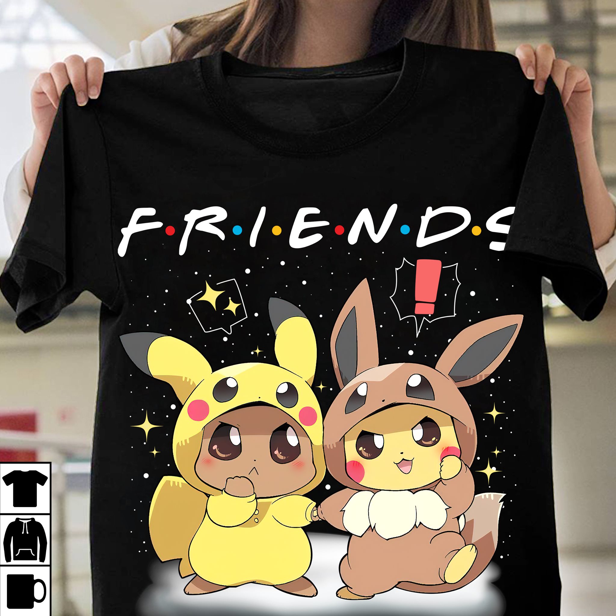 Pikachu And Eevee Friends Shirt Pikachu And Eevee Friends Shirt