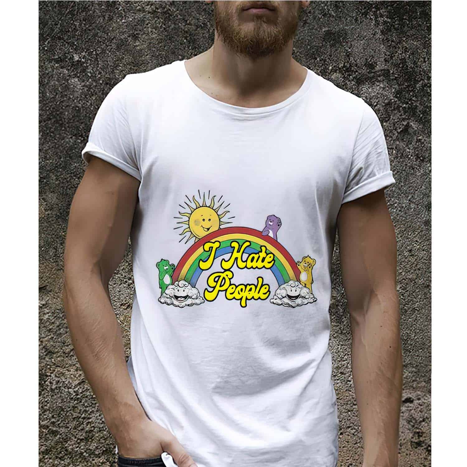 Beer Rainbow I Hate People Shirt Beer Rainbow I Hate People Shirt