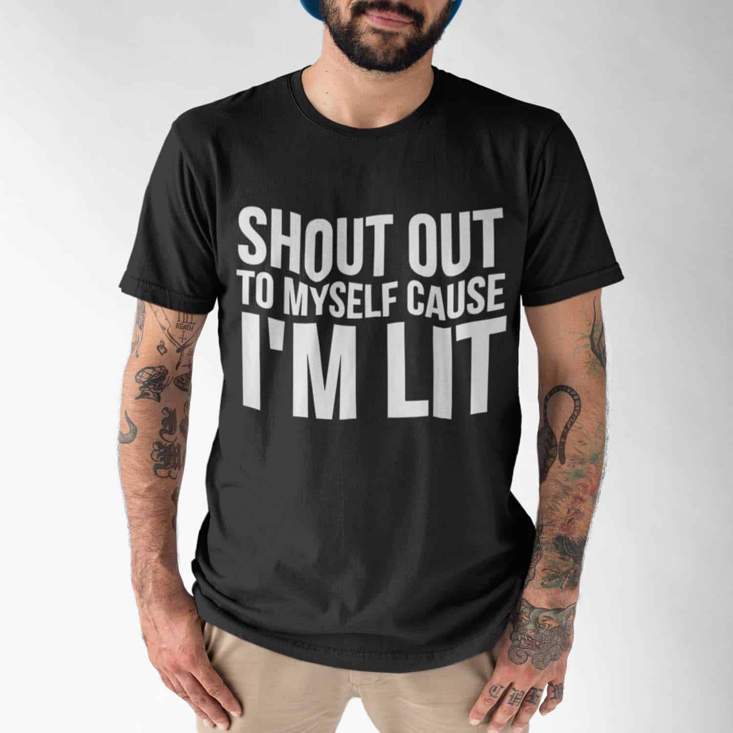 Shout Out To Myself Cause I’M Lit Shirt Shout Out To Myself Cause I’M Lit Shirt