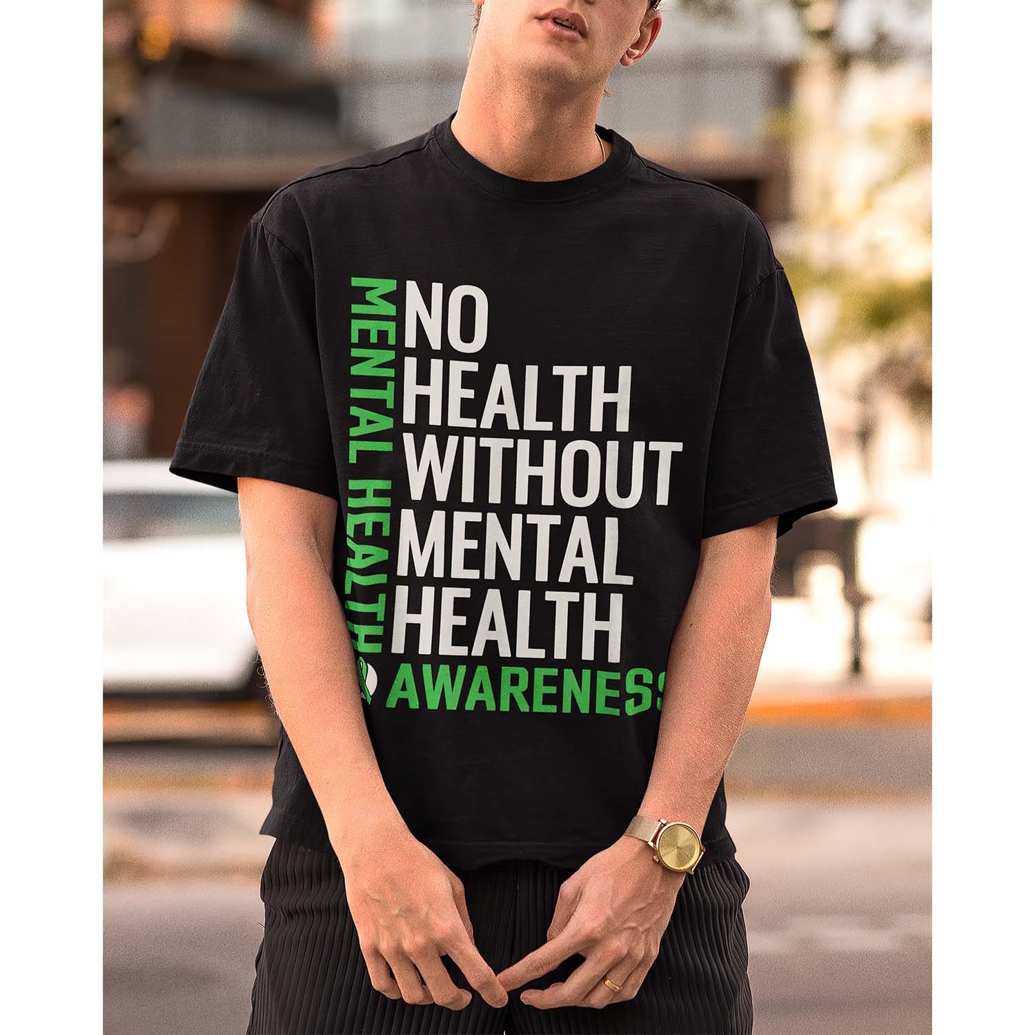 Mental Health No Health Without Mental Health Awareness Shirt
