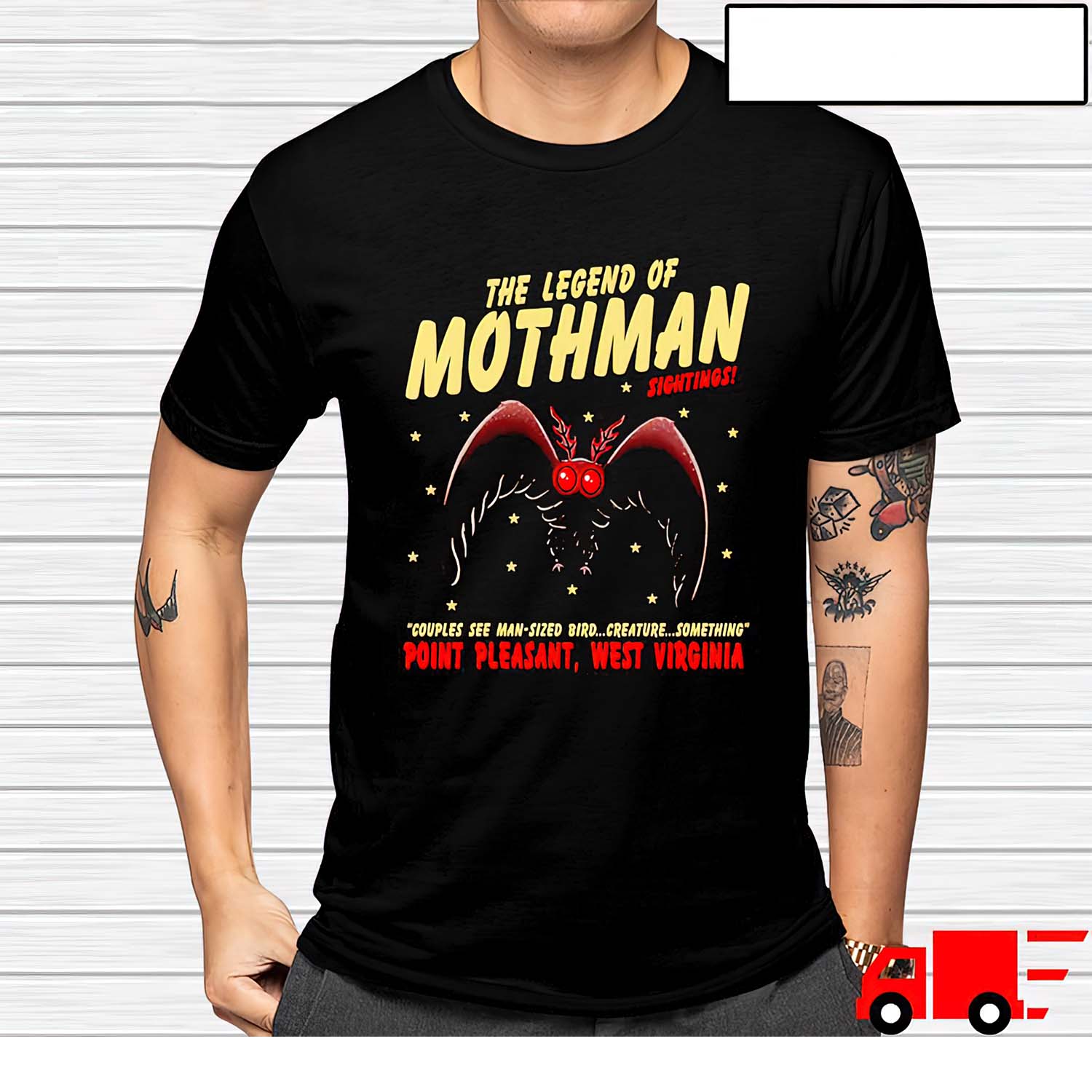 The Legend Of Mothman Sightings Shirt
