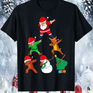 Dabbing Santa Friend Xmas Shirt