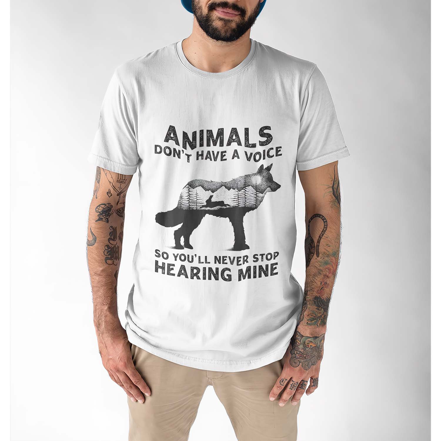 Animals Don’T Have A Voice So You’Ll Never Stop Hearing Mine Shirt Animals Don’T Have A Voice So You’Ll Never Stop Hearing Mine Shirt