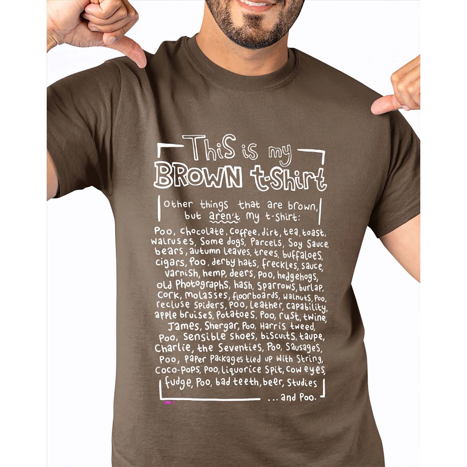 This Is My Brown T-Shirt This Is My Brown T-Shirt