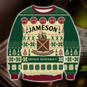 Jameson Irish Whiskey Christmas Sweater