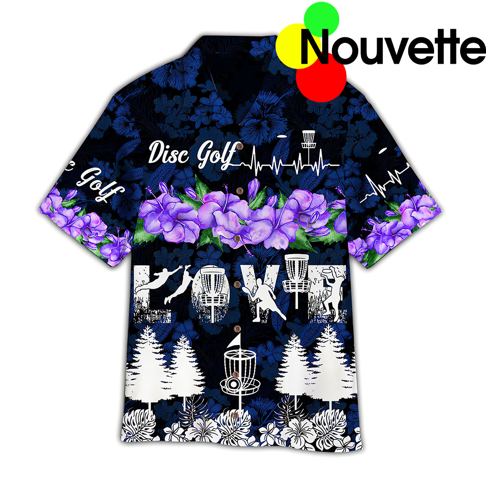 Play Disc Golf Hawaiian Shirt Play Disc Golf Hawaiian Shirt