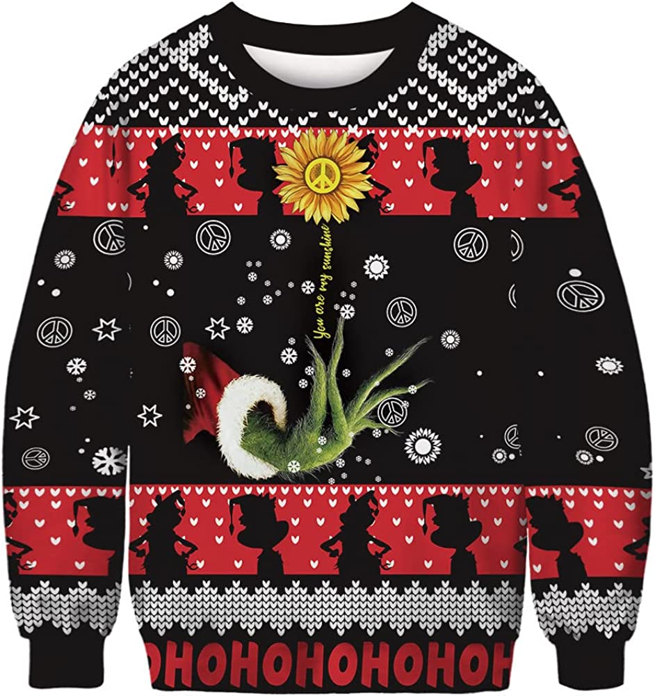 Grinch You Are My Sunshine Christmas Sweater Grinch You Are My Sunshine Christmas Sweater
