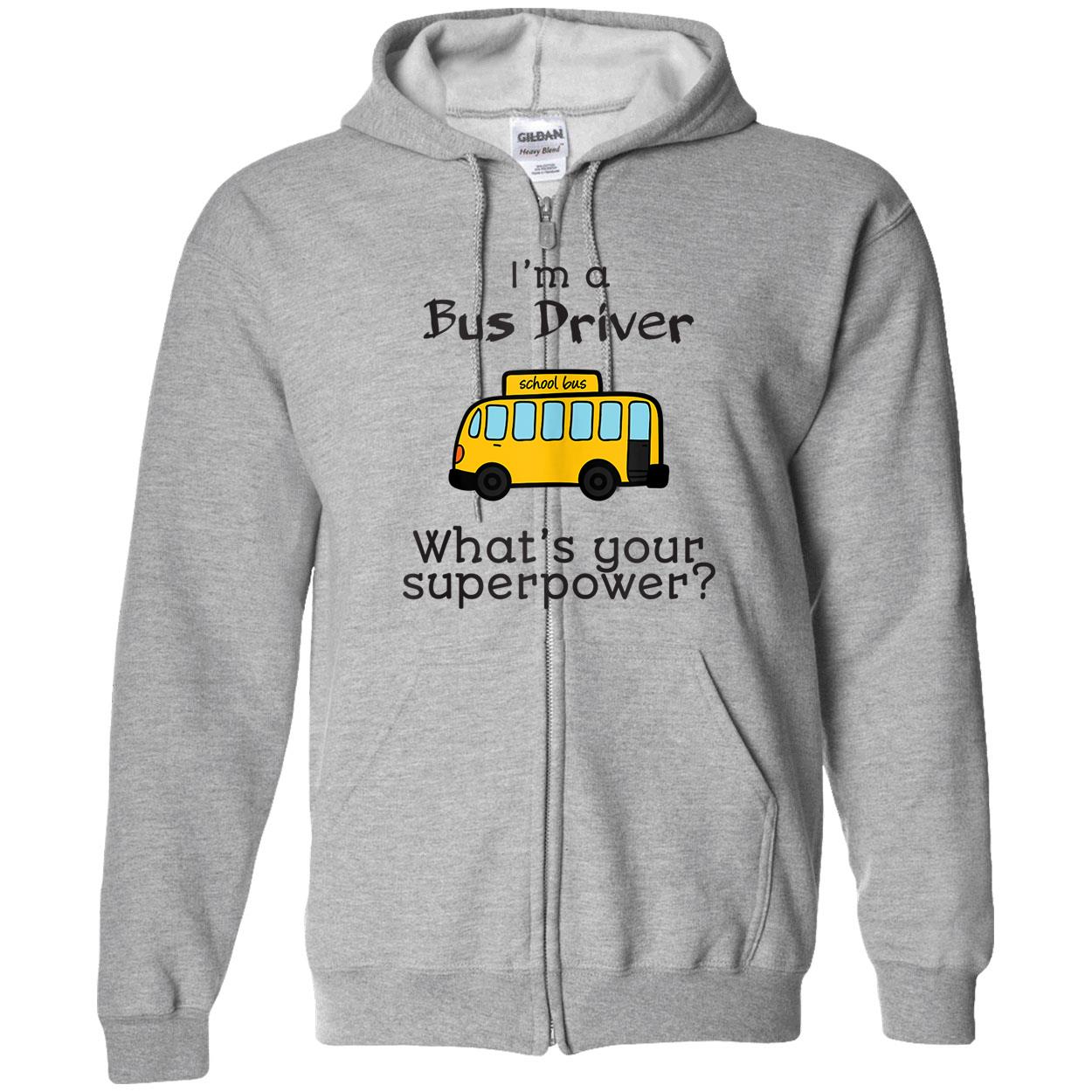 I’M A Bus Driver What’S Your Superpower Shirt I’M A Bus Driver What’S Your Superpower Shirt