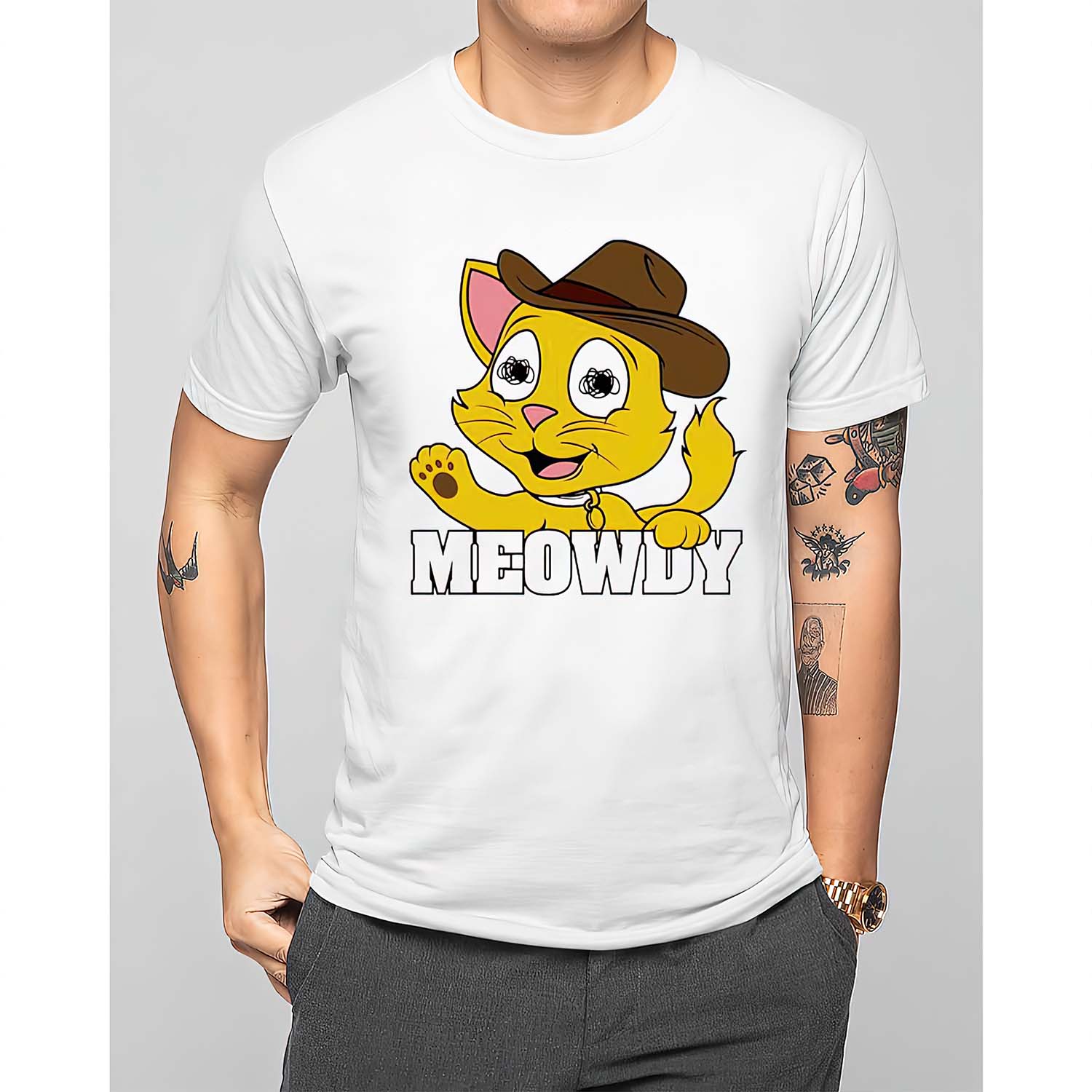 Meowdy Cowboy Shirt Meowdy Cowboy Shirt