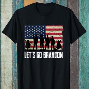 Let’S Go Brandon American Flag Veterans Shirt
