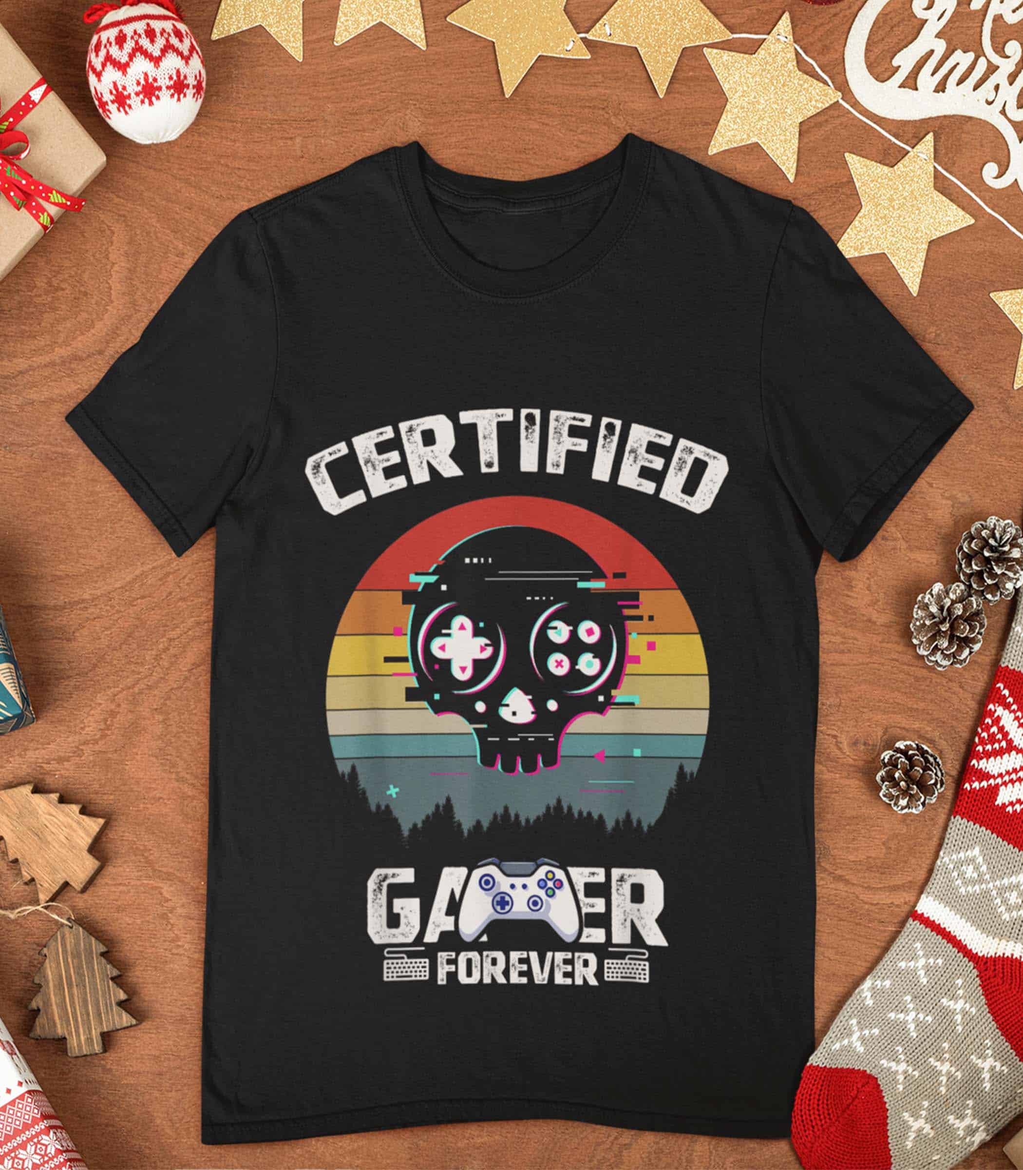 Certified Gamer Forever Vintage Shirt Certified Gamer Forever Vintage Shirt