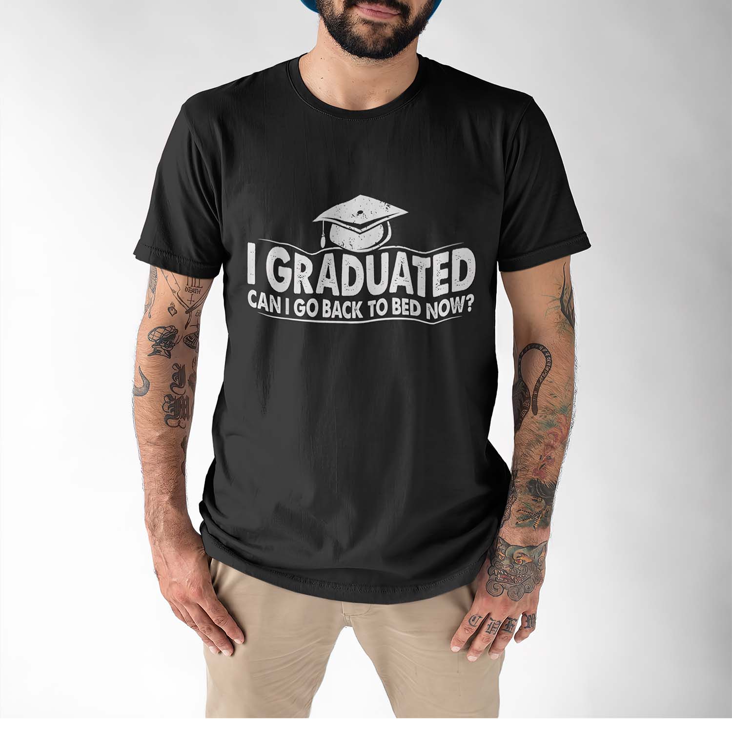 I Graduated Can I Go Back To Bed Now Shirt I Graduated Can I Go Back To Bed Now Shirt