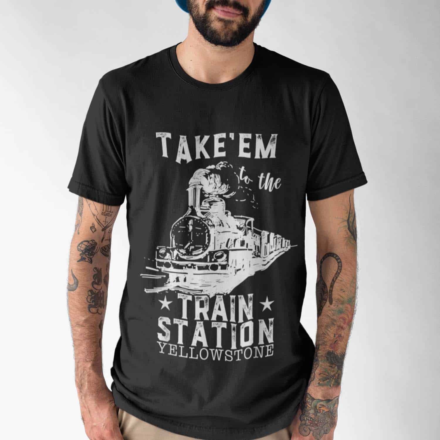 Yellowstone Take ‘Em To The Train Station Shirt Yellowstone Take ‘Em To The Train Station Shirt
