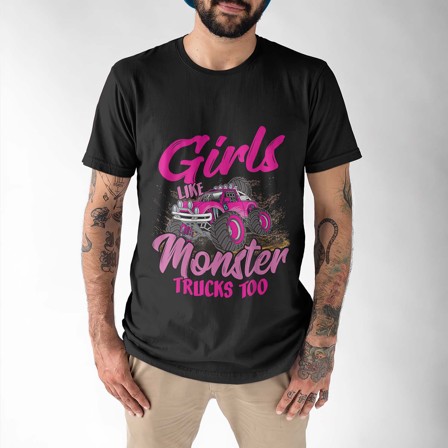 Girls Like Monster Trucks Too Shirt Girls Like Monster Trucks Too Shirt