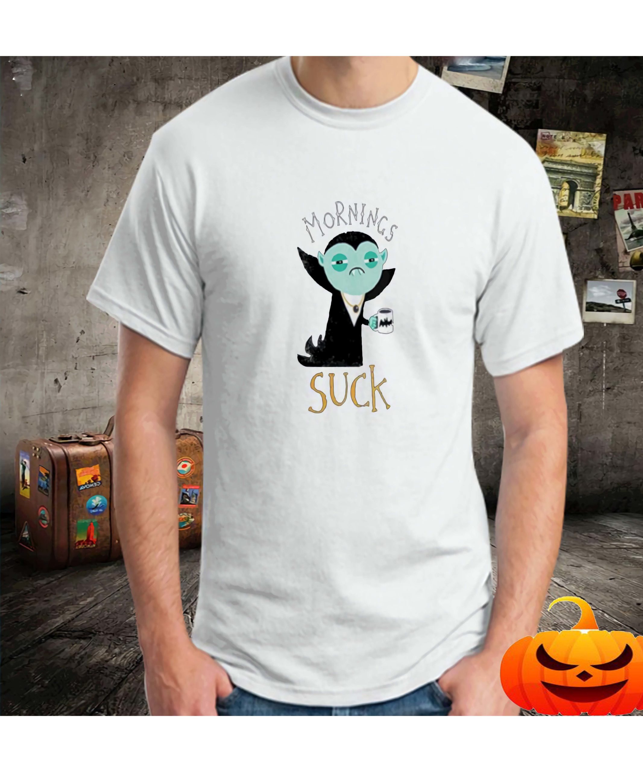 Mornings Suck Vampire Shirt Mornings Suck Vampire Shirt