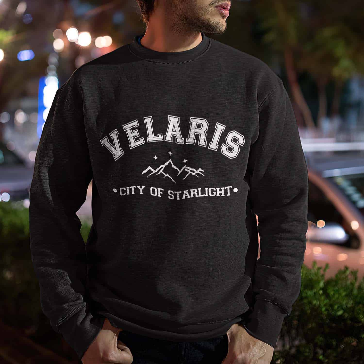 Velaris City Of Starlight Sweatshirt Velaris City Of Starlight Sweatshirt