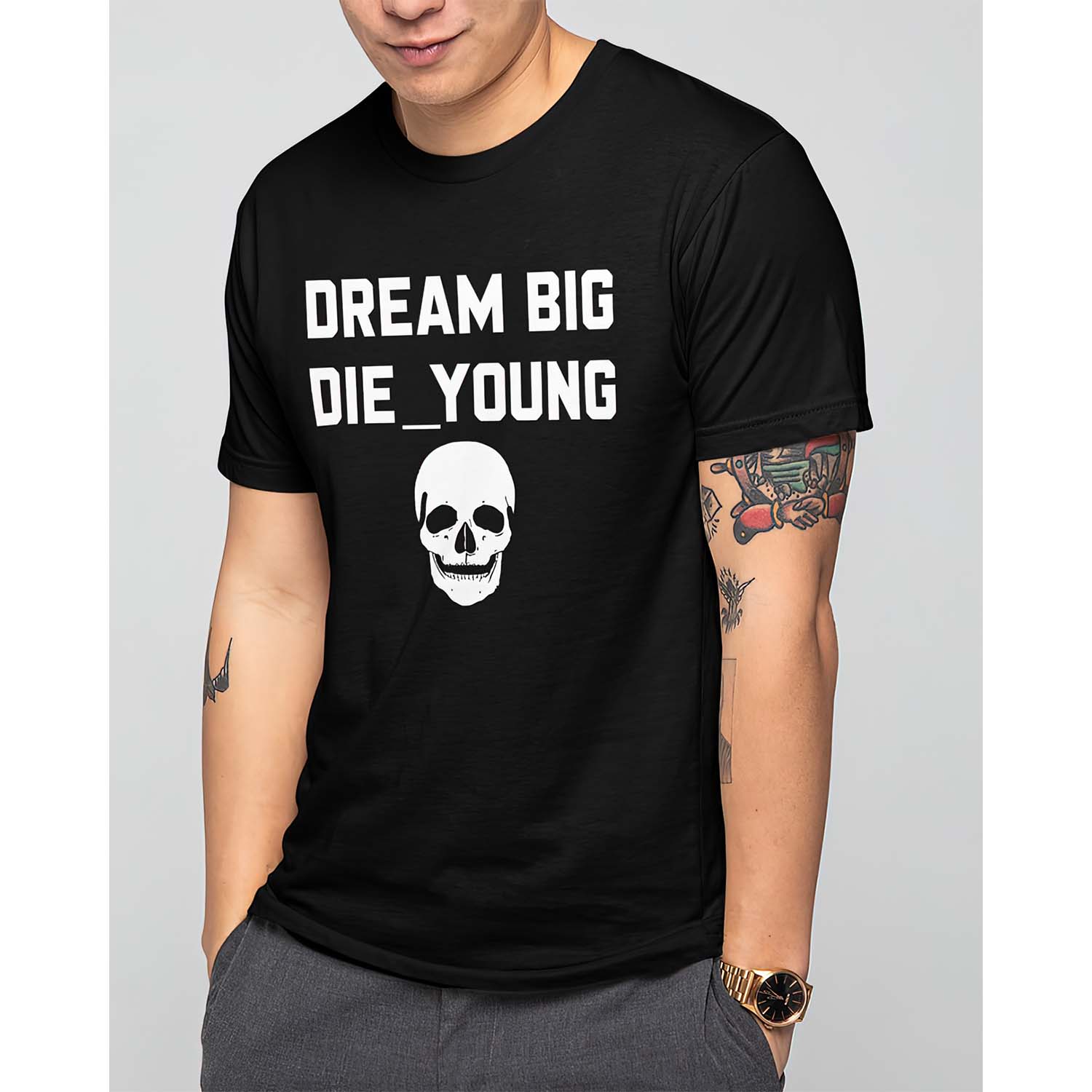 Skull Dream Big Die Young Shirt Skull Dream Big Die Young Shirt