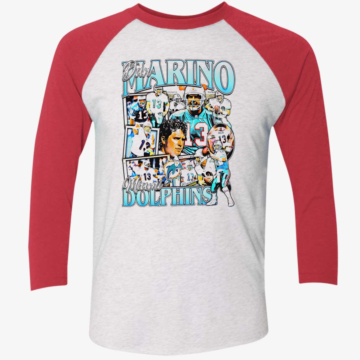 Miami Dolphins Dan Marino Picture Collage Shirt Miami Dolphins Dan Marino Picture Collage Shirt