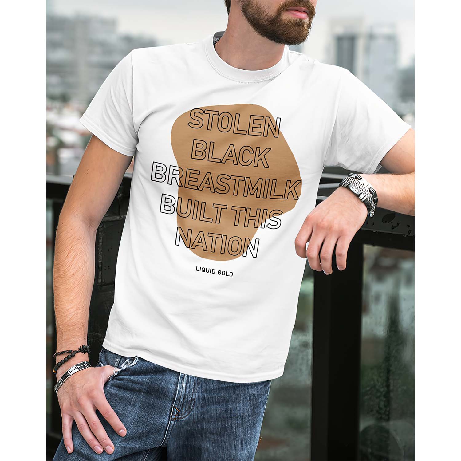 Stolen Black Breastmilk Built This Nation Shirt Stolen Black Breastmilk Built This Nation Shirt