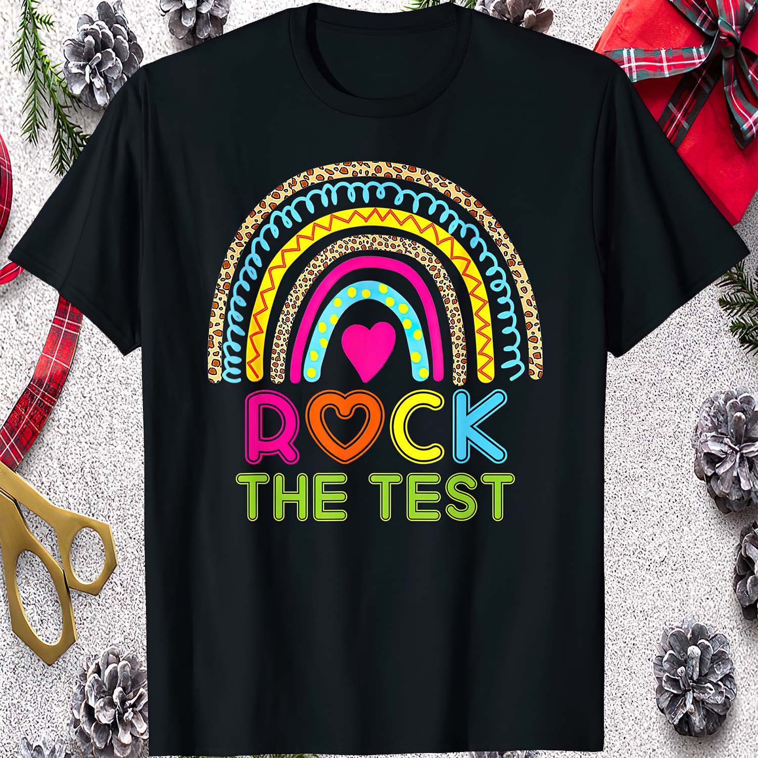 Rock The Test Rainbow Shirt Rock The Test Rainbow Shirt
