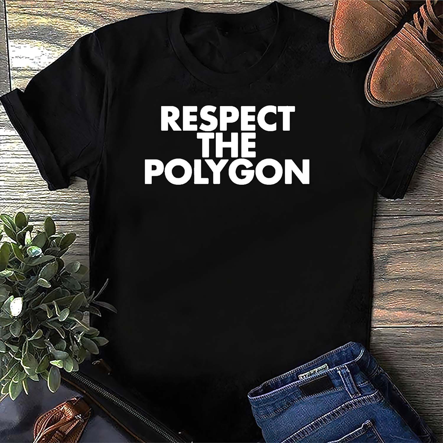 Respect The Polygon Shirt Respect The Polygon Shirt